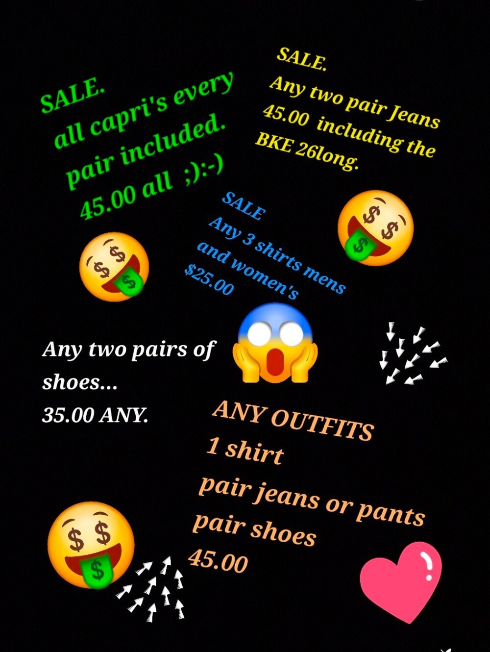 READ SALES TAKE EXTRA 15.00 OFF 100.
